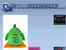 Tablet Screenshot of gaycammessenger.com